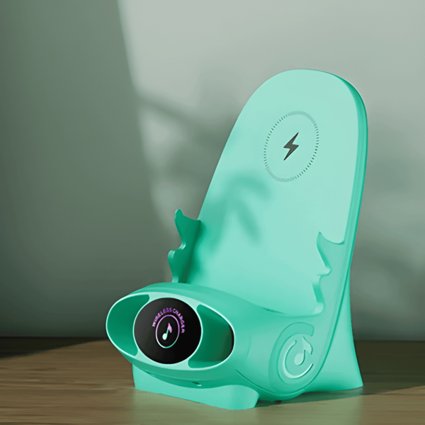 Mini Chair Wireless Fast Charger Multifunctional Phone Holder