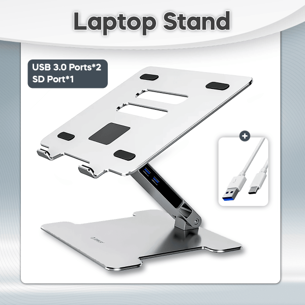 Foldable Laptop Stand Aluminum Notebook Riser