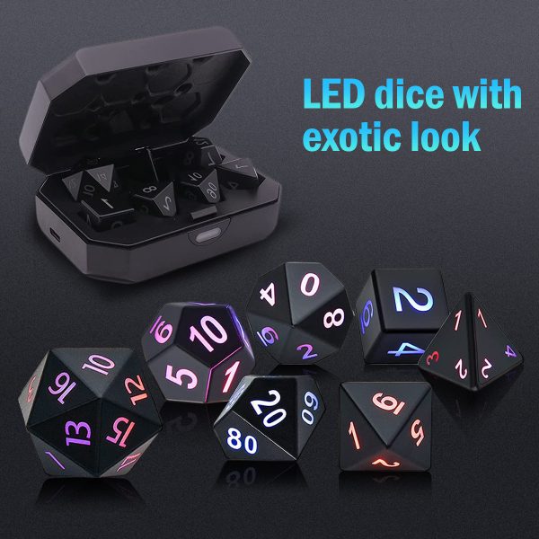 LED Flash Dice Set