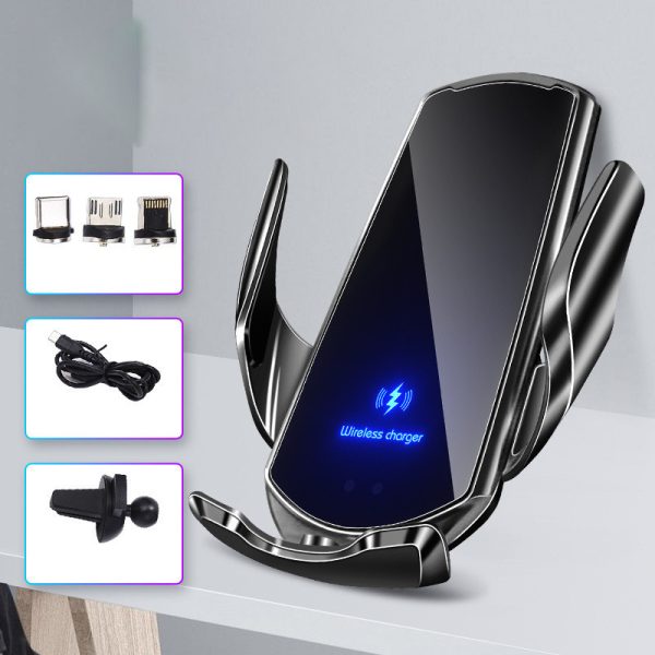 Car Wireless Charger Magnetic Mount Phone Holder