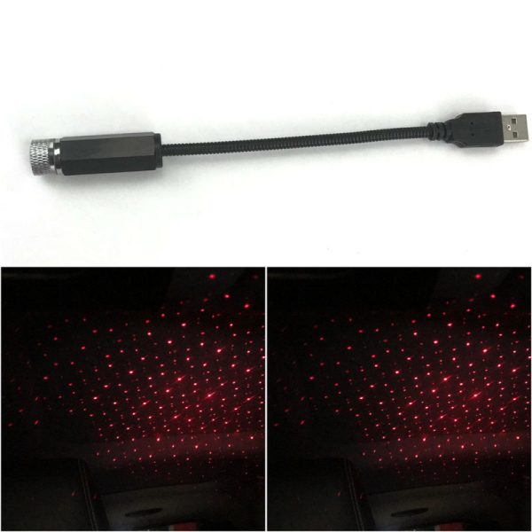 Portable Adjustable Star Galaxy Projector Night Lamp